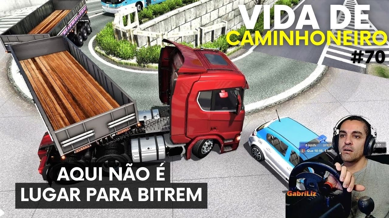 RUAS APERTADAS PARA O BITREM - Vida de Caminhoneiro #70 - Euro Truck Simulator 2
