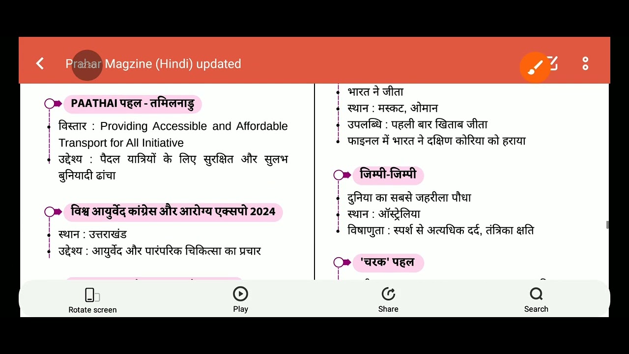 Current affairs  varshiki for RO ARO #uppsc #ssccgl #roaro2023 #upsc