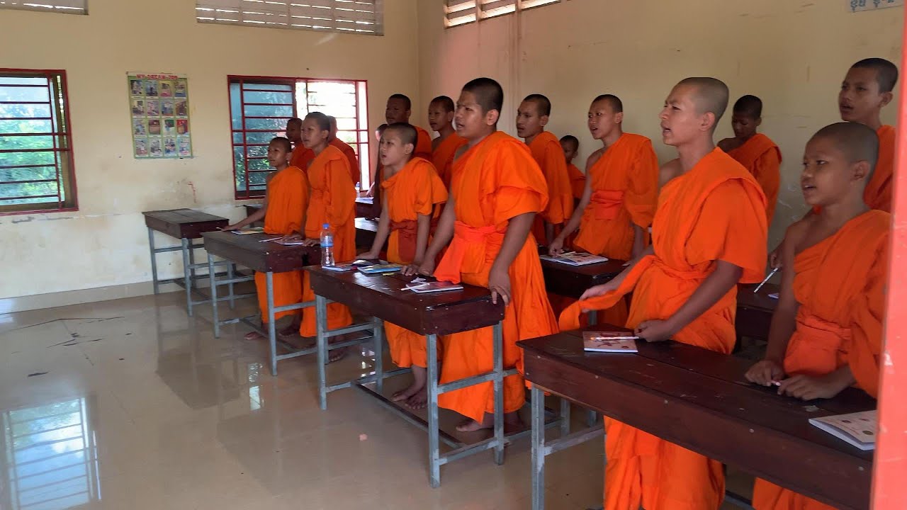 ថ្នាក់ទី៣ (ការទ្រទ្រង់ព្រះវិន័យ៥យ៉ាង)🥰😍 
