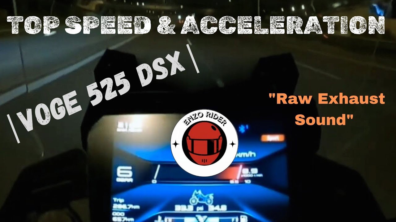 Voge 525 dsx TOP SPEED & ACCELERATION 🔥 Raw onboard !!!