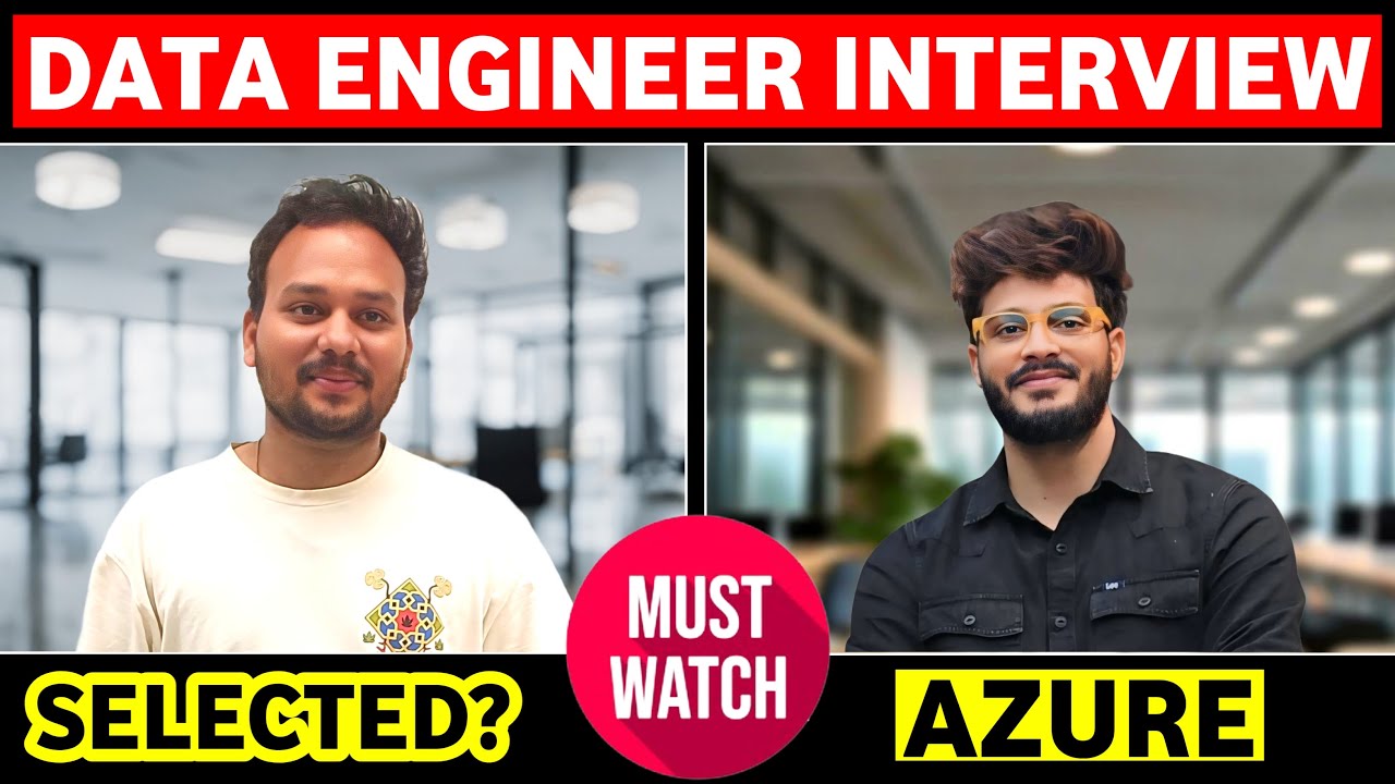 Data Engineer job interview - full interview.