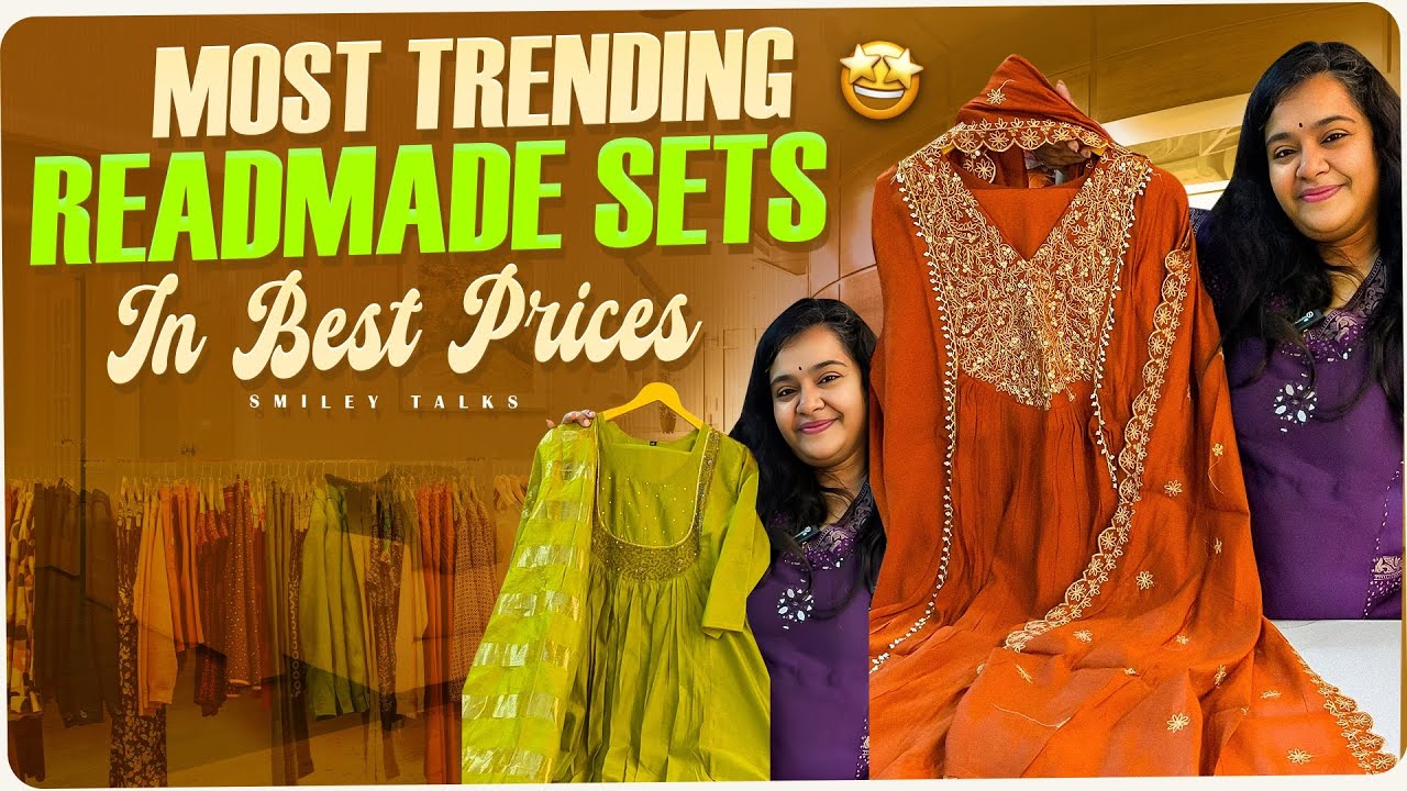 Trending Sets In Best Prices | Meira , Tellapur , Hyderabad #teluguvlogslatest #shoppingvideo #meira
