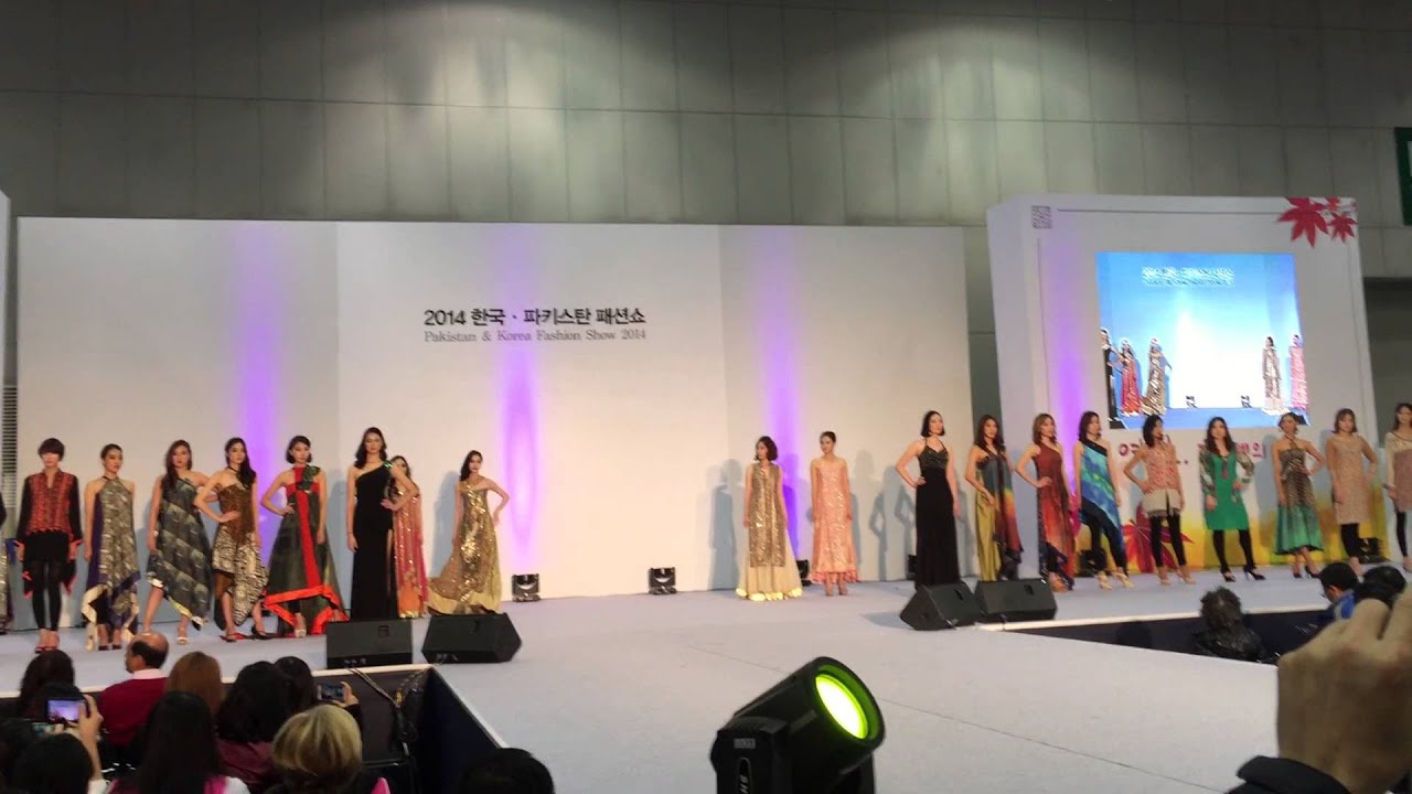 Pakistan Fashion Show in Seoul