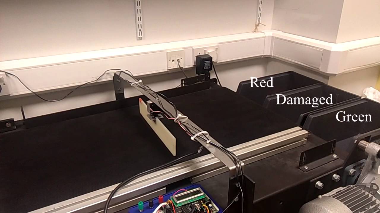 Low Cost Machine Vision Fruit Sorter - Final Year Project EXPO Demo