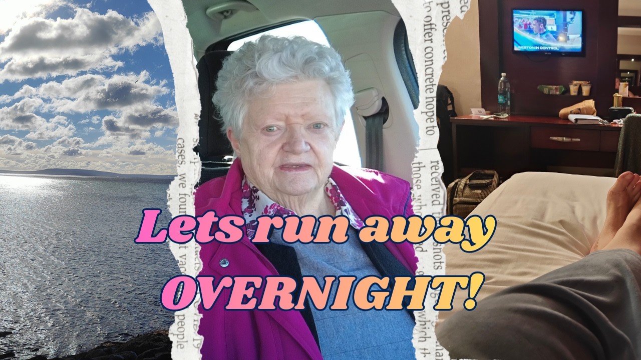 VLOG - Overnight trip to Galway to meet mum!