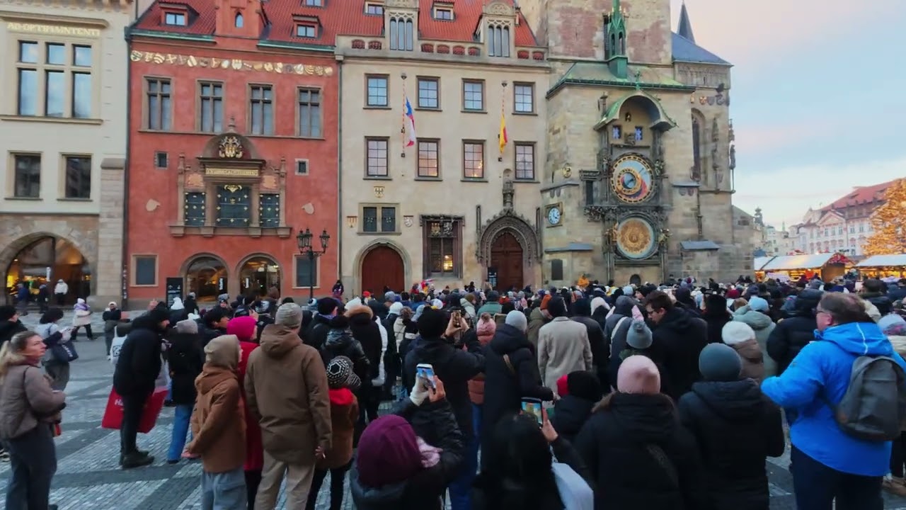 Praha -  Staromesteské nám.  4/1/2026. #prague #orloj #czechrepublic #traveling #holidays