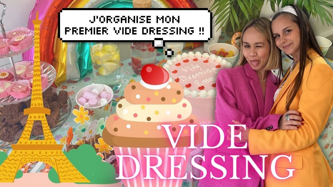 VLOG J'ORGANISE MON VIDE DRESSING À PARIS ☀️ PRINTEMPS 2023