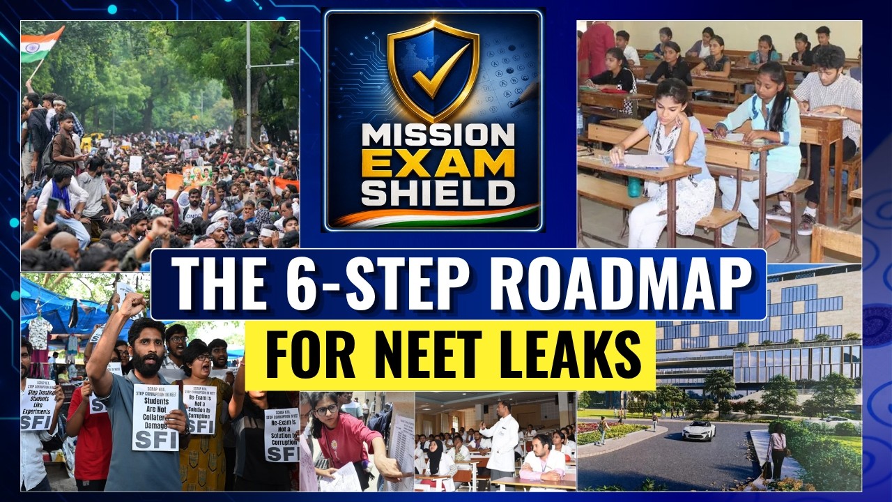 Mission Exam Shield: The 6-step plan to end NEET leaks | NewsX
