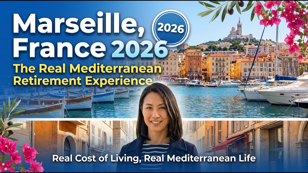 Marseille, France for Retirees 🌊 | Affordable Mediterranean Life in 2026