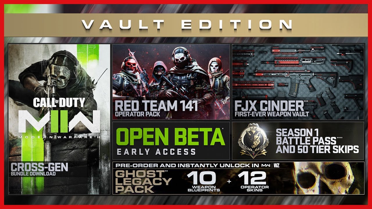 What&rsquo;s in the Vault Edition Pre-order for Modern Warfare 2? (Ghost Legacy Pack for Warzone)