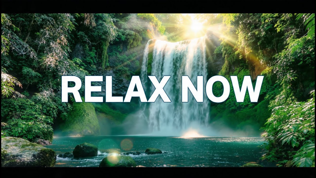 LIVE 24/7 💧 Natural Water Sounds & Relaxing Piano Music for Inner Peace