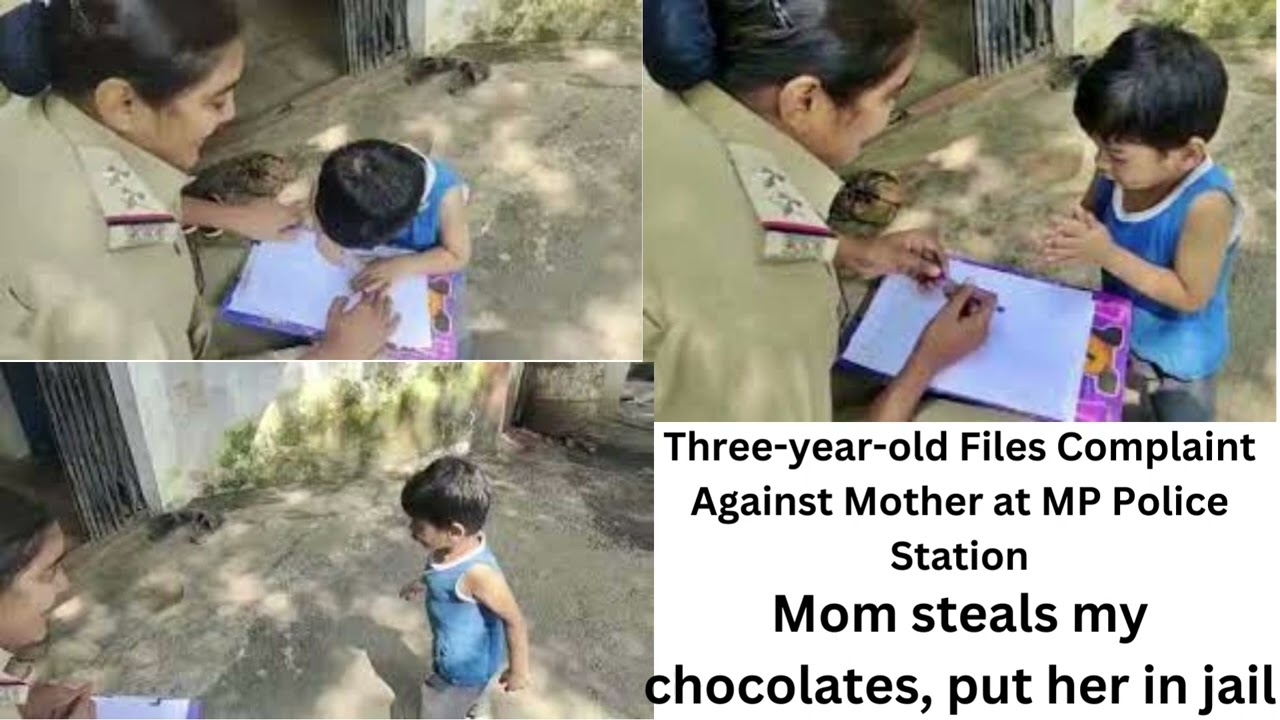 Three year old Files Complaint Against Mother at MP Police Station| MP Home Minister Assure Justice