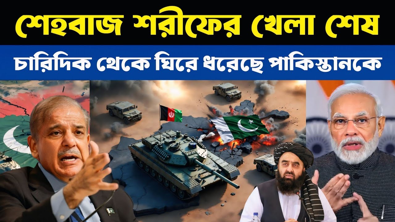 চারিদিক থেকে ঘিরে ফেলা হলো পাকিস্তানকে | India–Afghanistan Alliance Shakes Pakistan