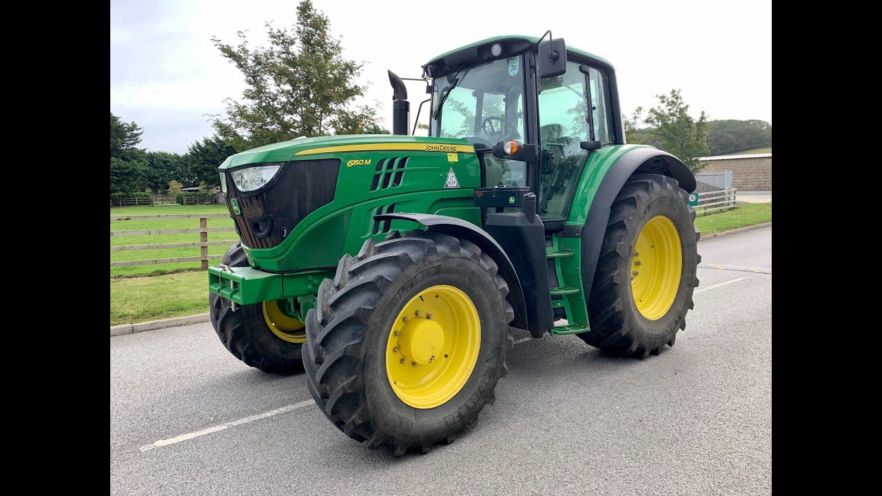 John Deere 6150M Tractor walk around video