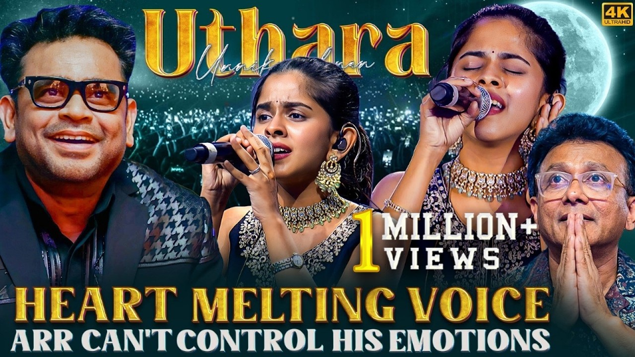 The Best Mood Lifter Ever! ✨ Uthara-வின் தெய்வ குரலில் ARR Melodies ❤️ A Sweet Treat for the Soul 🎧
