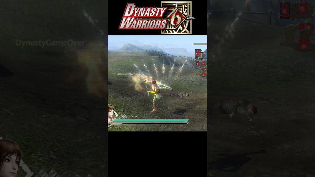 Sun Shang Xiang Musou (DW6) #shorts #dynastywarriors #sunshangxiang