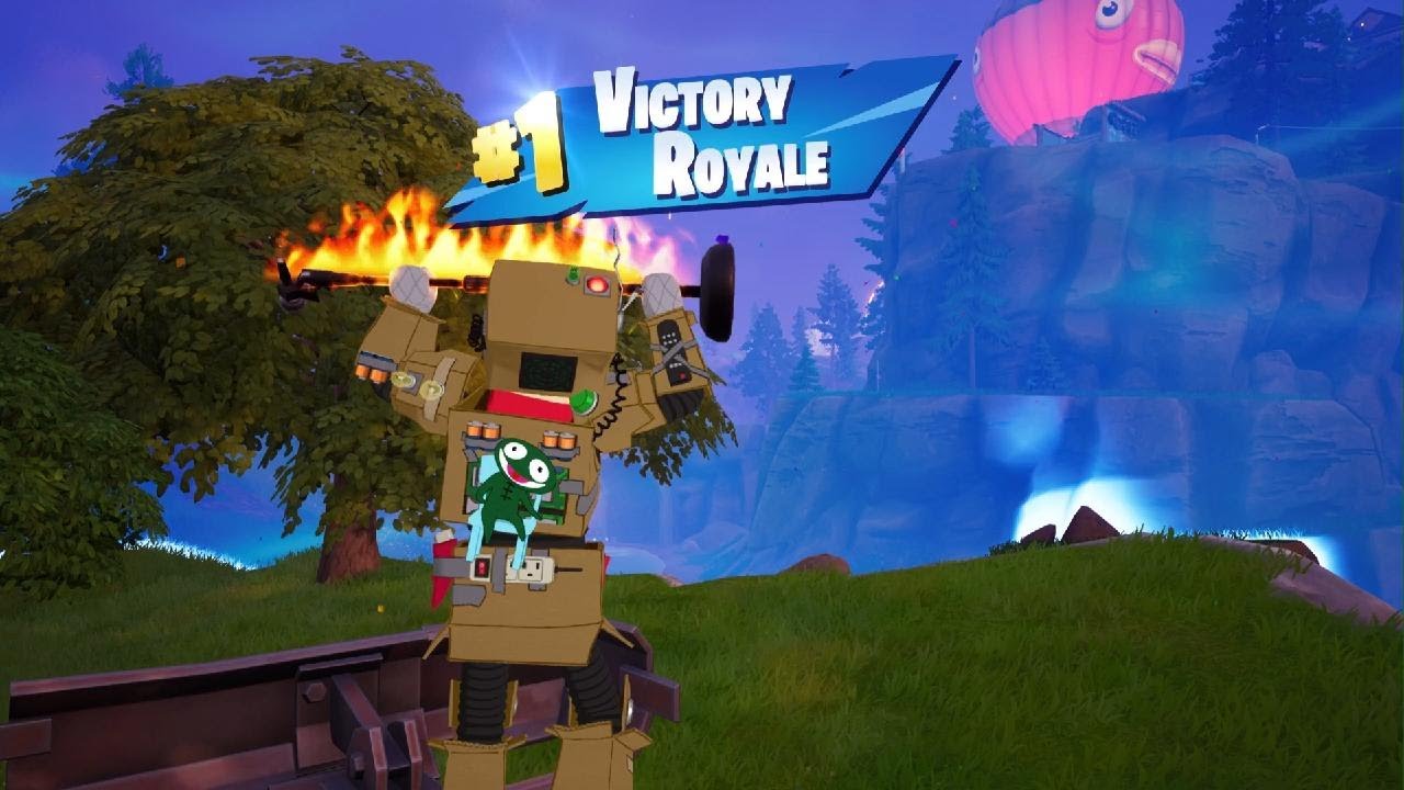 *NEW* SOUTH PARK HEADWEAR ON ERIC CARTMAN SKIN IN FORTNITE PS5 + A VICTORY ROYALE WIN! (SOLO)