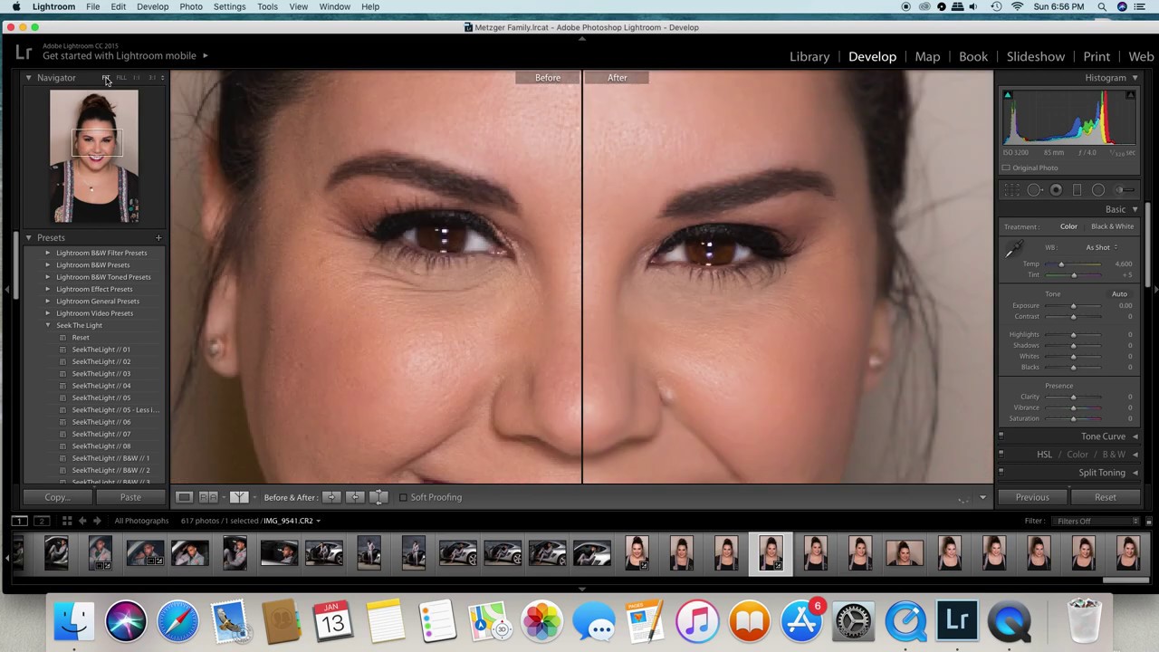 How To Edit Eyes and Teeth in Lightroom Tutorial
