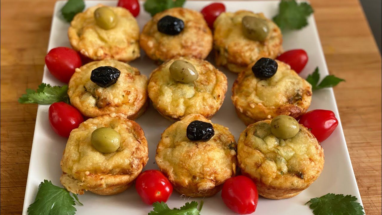 #recette mini quiche avec pâte faite à base de pomme de terre #recette facile et rapide