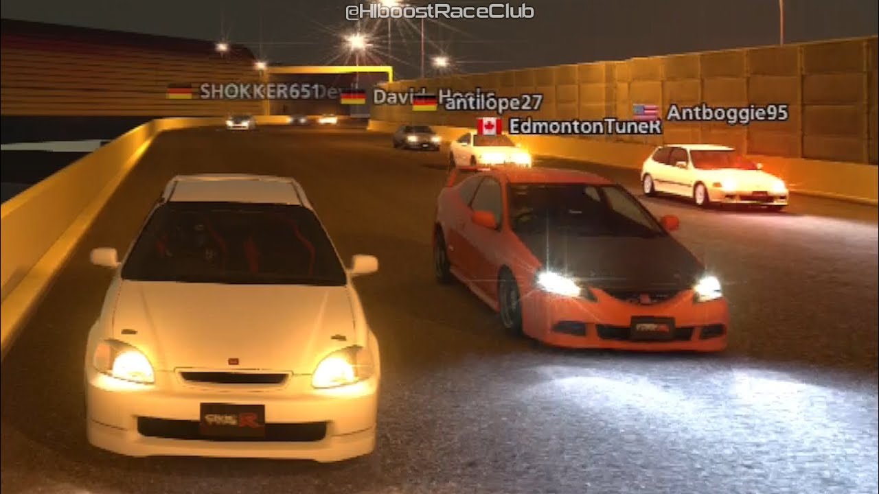 Gran Turismo 6 | Open Lobby Honda Meet | Highway Pulls, Tunnel Drags