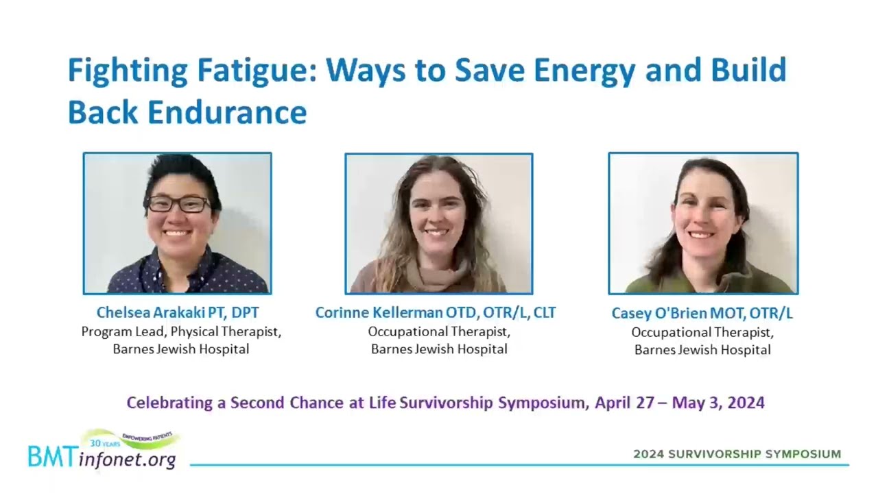 Fighting Fatigue Ways to Save Energy and Build Back Endurance
