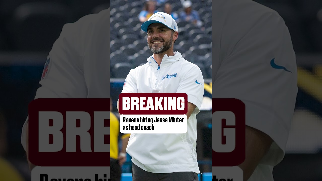The Ravens have hired Jesse Minter as their head coach #ravens #nfl
