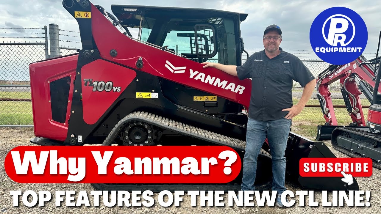 Почему Вам СТОИТ купить гусеничный погрузчик YANMAR!!!