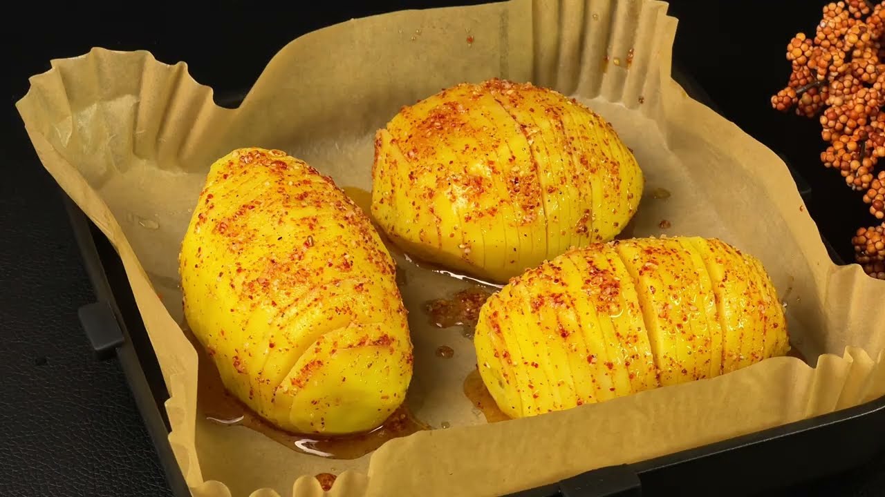 WOW... Crispy and juicy potatoes in an air fryer! I know how to do it right!