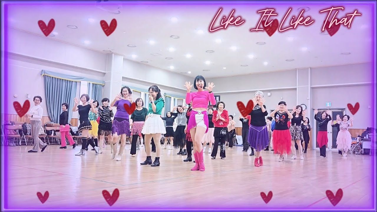 Like It Like That Linedance/라이크잇라이크댓 라인댄스/Beginner/비제이라인댄스