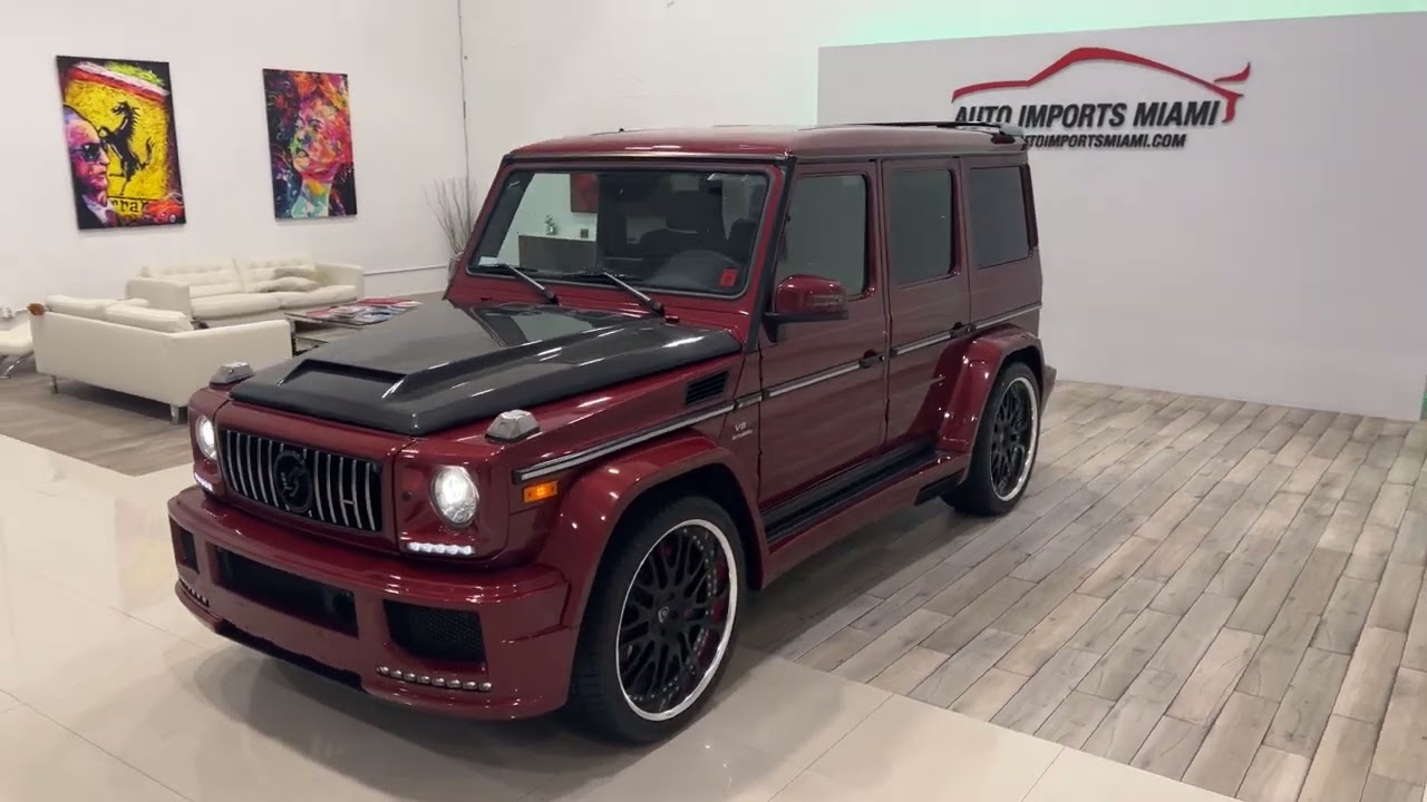 HAMANN 2018 MERCEDES-BENZ G63 AMG BITURBO - STOCK #4067