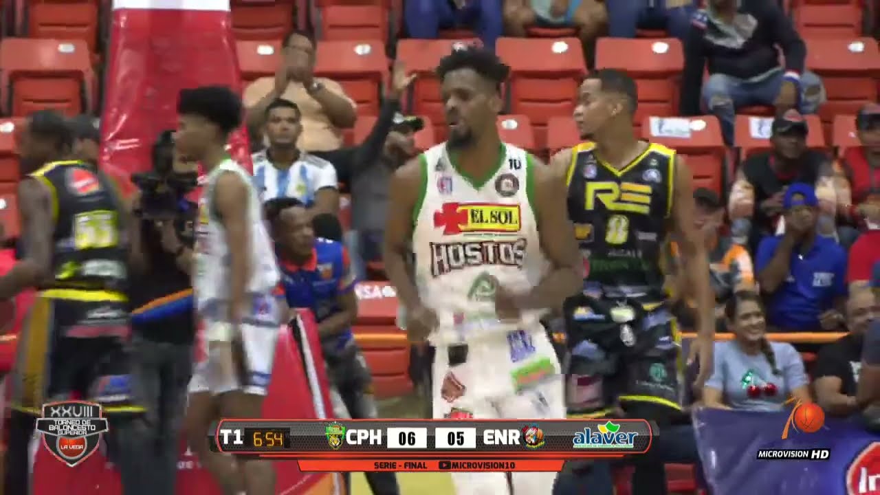 ENRIQUILLO VS PARQUE HOSTOS | BALONCESTO SUPERIOR DE LA VEGA [9-12-2022]