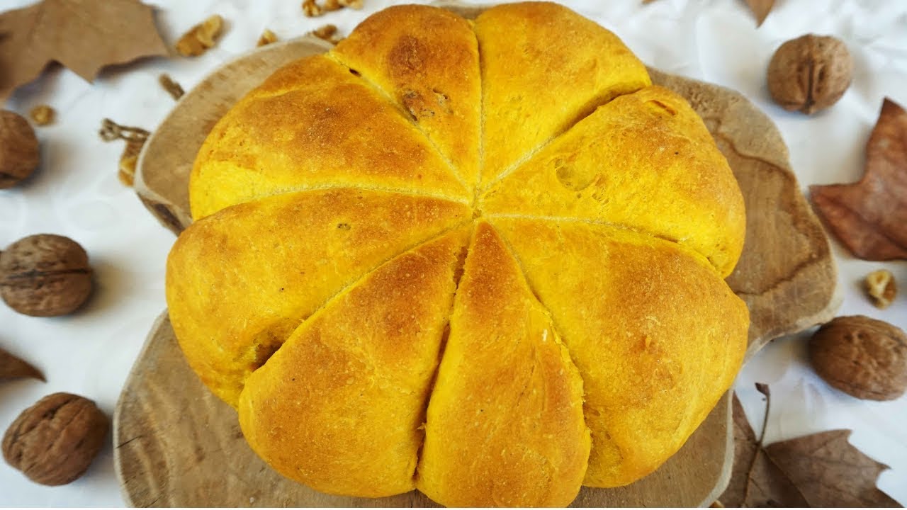 El pan más tierno y sabroso que has probado.¡Y es de calabaza!
