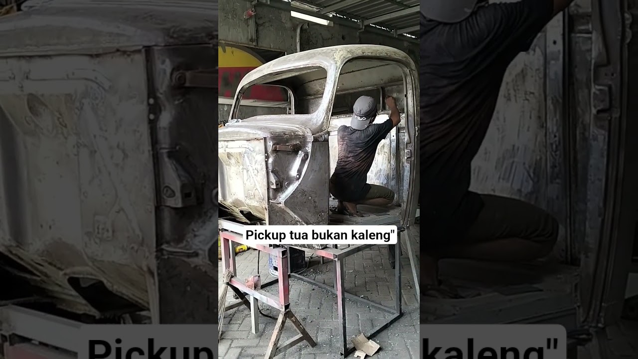 restorasi mobil tua #mobilklasik #mobiltua #motorjadul #motortua