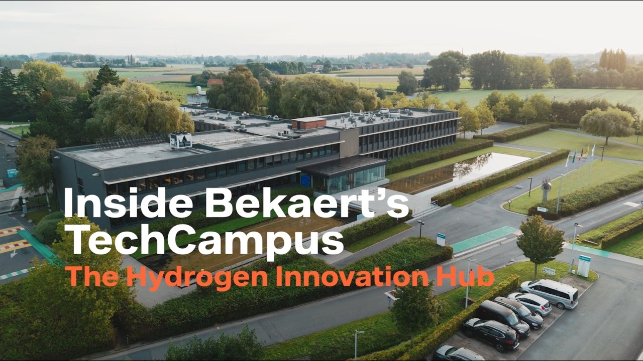 Inside Bekaert's TechCampus - The Hydrogen Innovation Hub