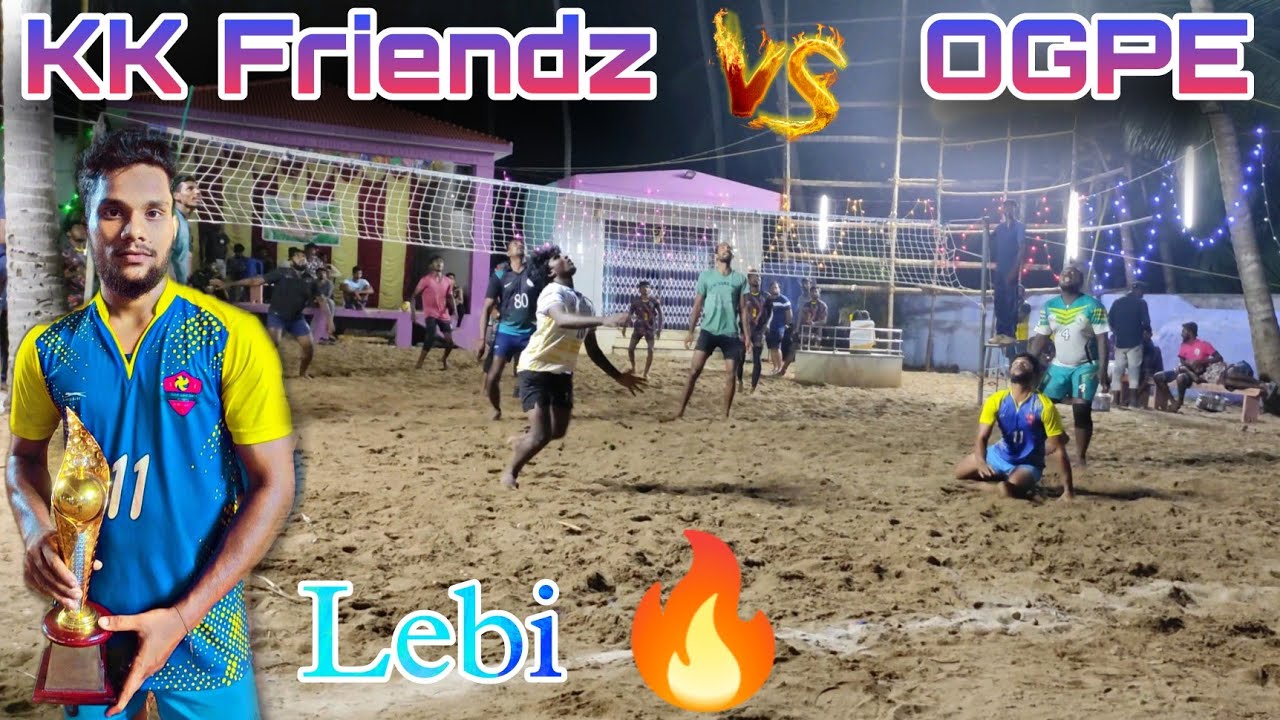 KK Friendz vs OGPE (Sparkers) Semifinal match, Libero lebi #indianvolleyball #volley #kanyakumari