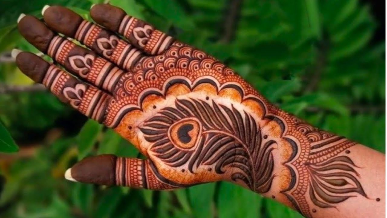 mor Pankh wali mehandi.......🦚🦚