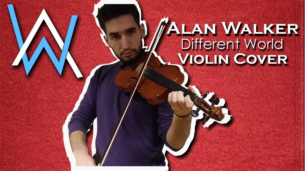 Alan Walker - Different World [Violin Cover] by Samet L / feat. Sofia Carson, K-391 & CORSAK