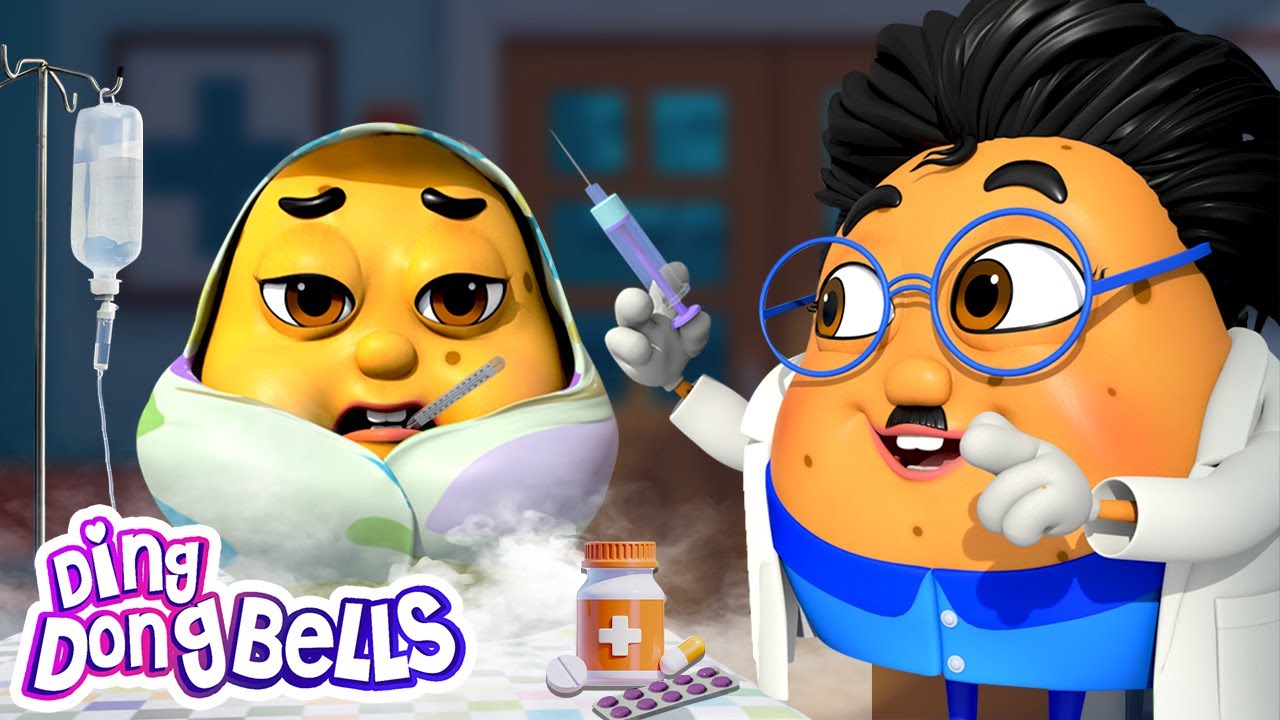 Aaj Mangalwar Hai Aloo Ko Bukhar Hai | आज मंगलवार है आलू को बुखार है | Ding Dong Bells