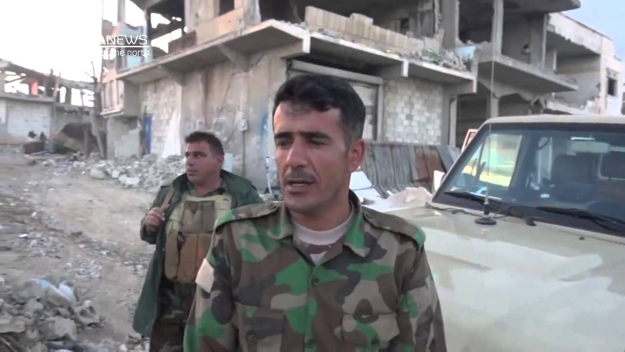 Peshmerga Forces Defend Kobane -  april 2015 (EN SUB)