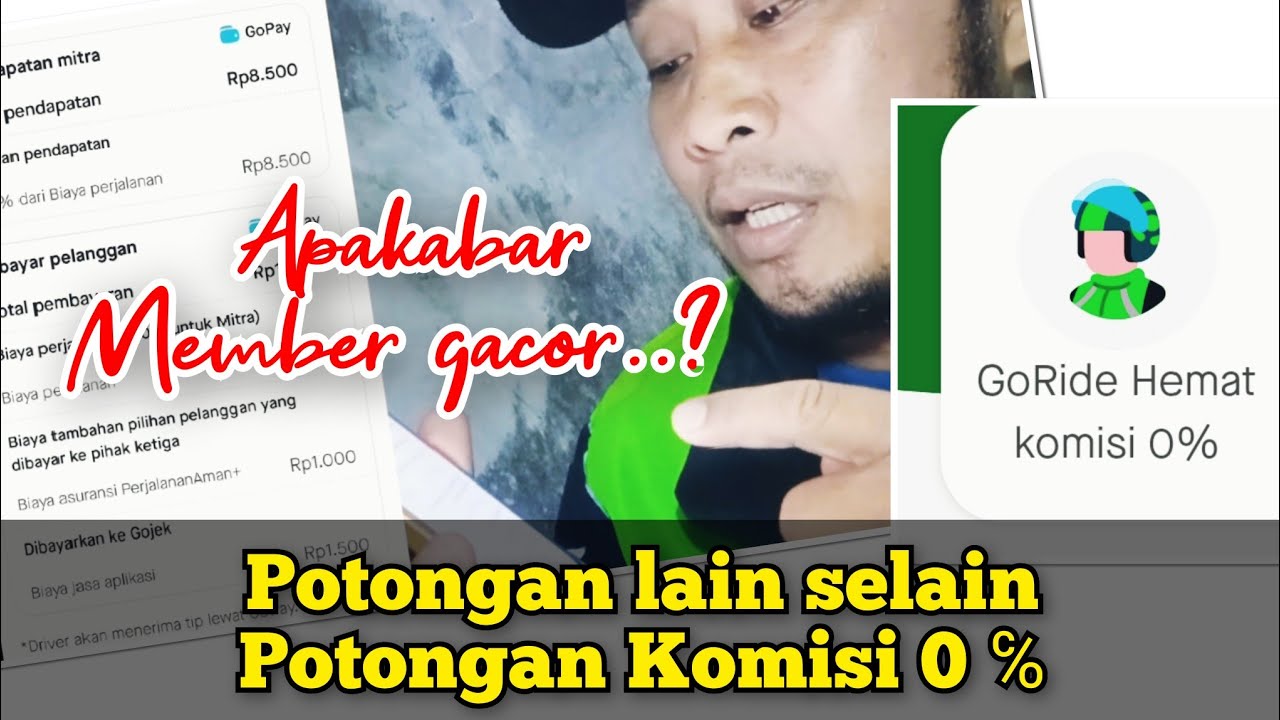 Apa kabar member gacor❓potongan lain selain komisi 0℅