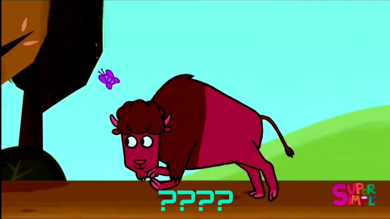 🐃🎵 Can You Run, Buffalo? Yes I Can! | Super Simple Songs | Sponsored By Preview 2 Effects ✨