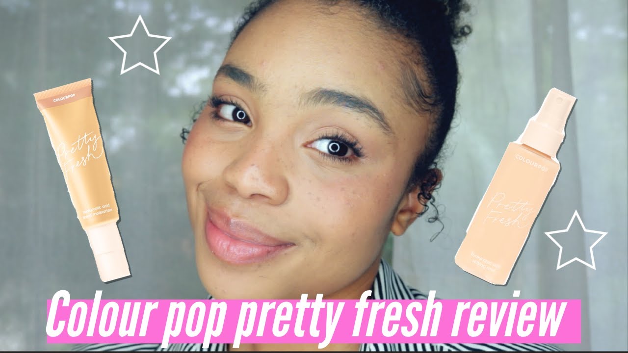 COLOUR POP PRETTY FRESH TINTED MOISTURIZER + SETTING SPRAY REVIEW