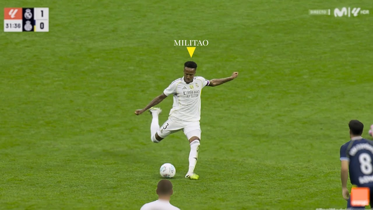 Éder Militão's Show vs Espanyol 🇧🇷
