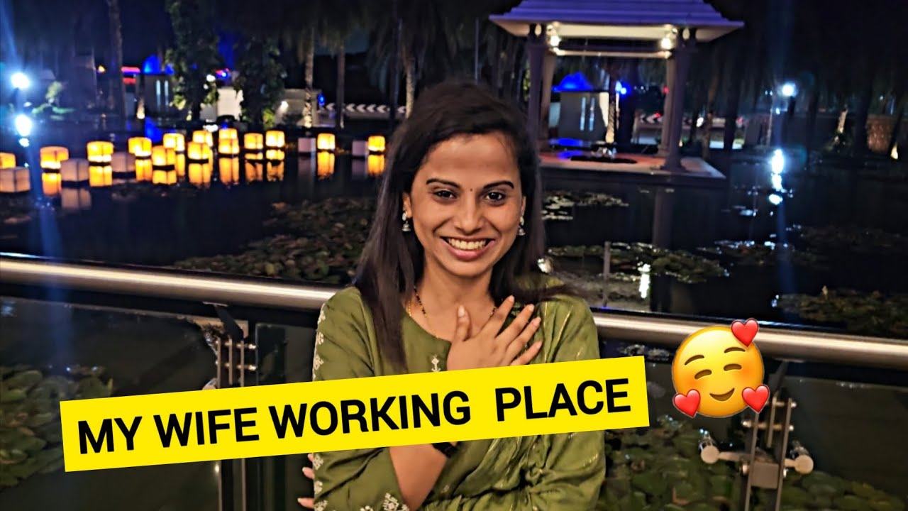 My wife working place 😊❤️/ kannada couple vlog 