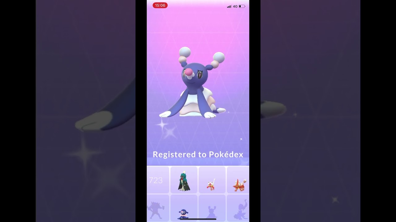 Evolution of shiny popplio ✨ 💙 #shinypokemon#pokemongo