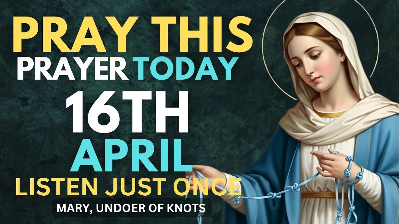 🙏 POWERFUL PRAYER TO VIRGIN MARY UNDOER OF KNOTS FOR MIRACLE, QUICK, URGENT AND IMPOSSIBLE CASES
