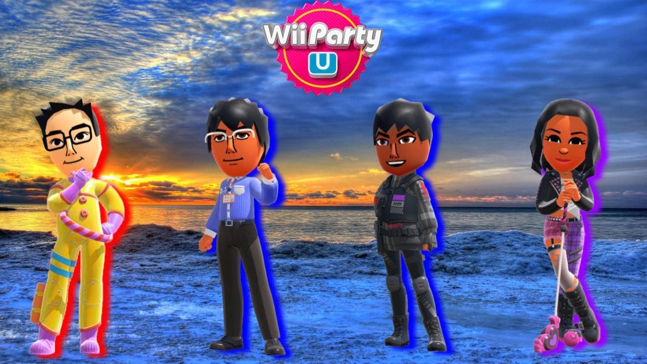 Wii Party U - Highway Rollers - Alex Vs Chris Vs Aarnav Vs Sasha (Ep. 1)