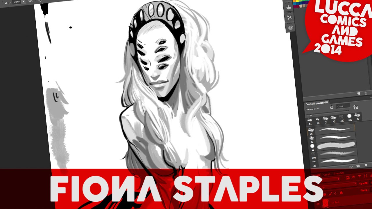 [Lucca Comics & Games] Showcase 2014: Fiona Staples