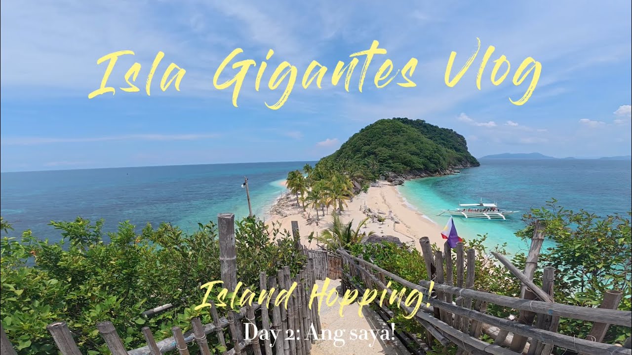 Travel Vlog : ILOILO DAY 2 - ISLAND GIGANTES Island Hopping 🌊☀️