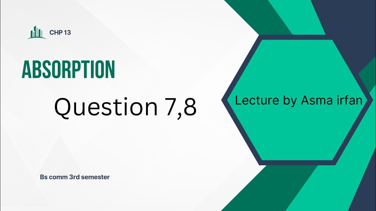 Chp 13||question 7,8||Advance accounting 
